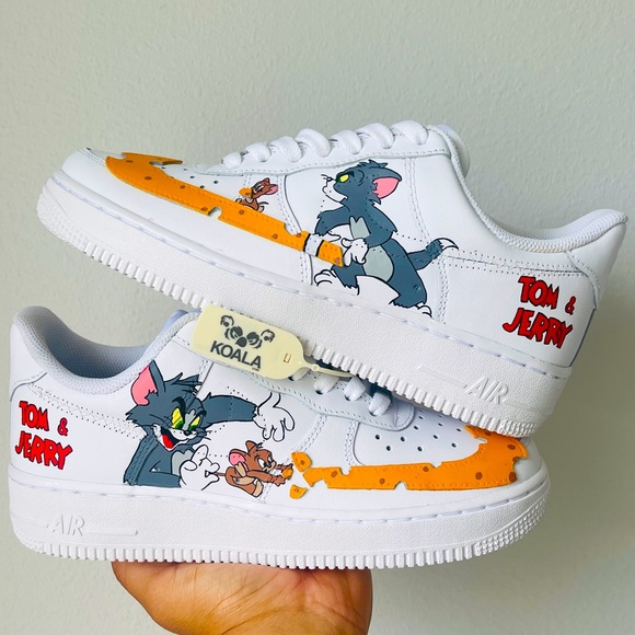 nike air force 1 tom and jerry